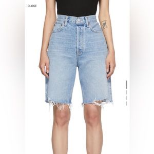 Agolde 90s loose fit denim shorts | siren | size 26